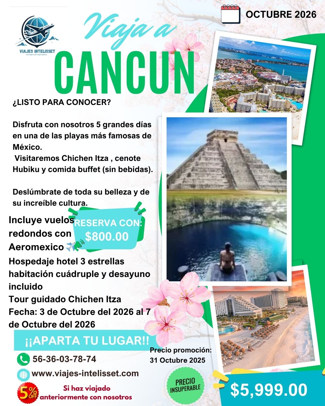 CANCÚN OCTUBRE 2026