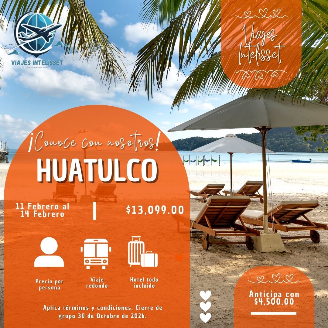 HUATULCO FEBRERO 2027