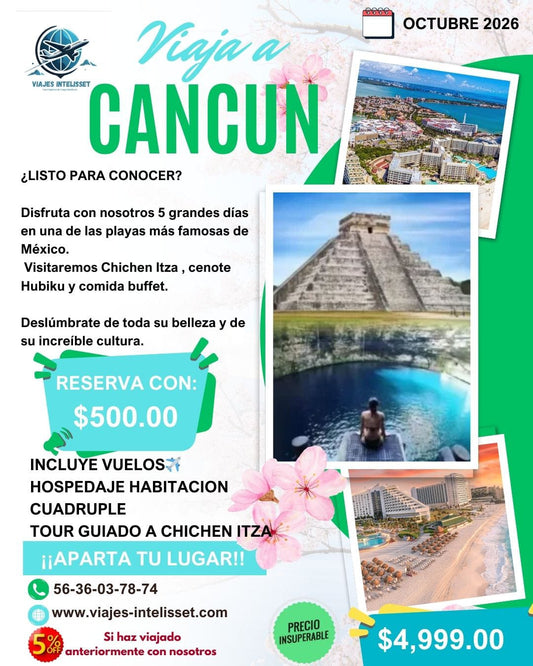 CANCÚN OCTUBRE 2026